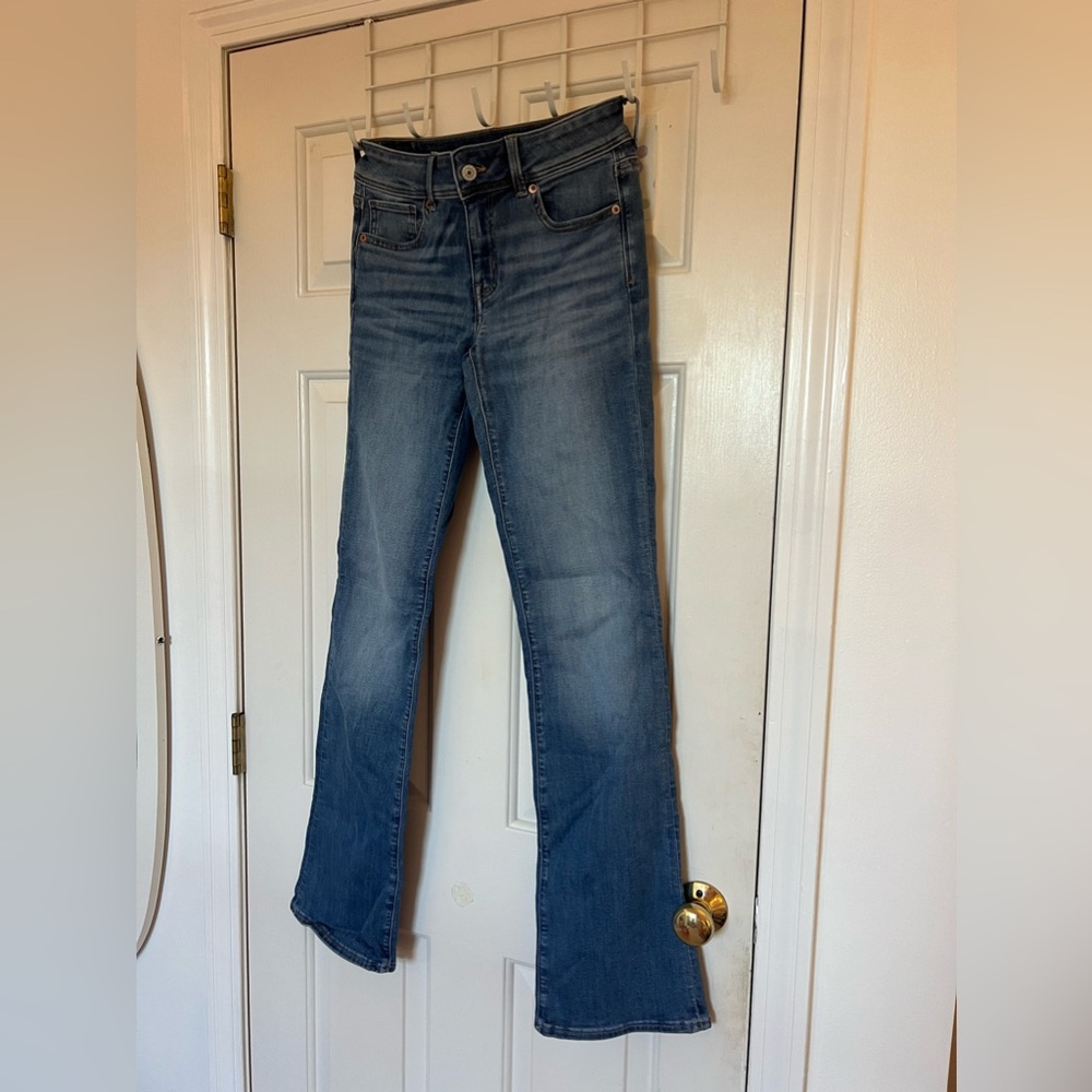 AE flare jeans size 2 Long